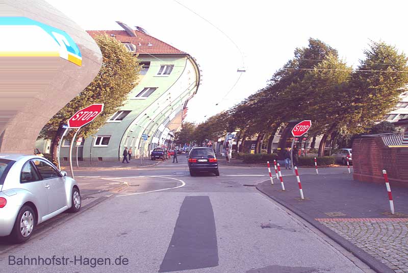 Kreuzung Neumarktstr - Bahnhofstr Hagen